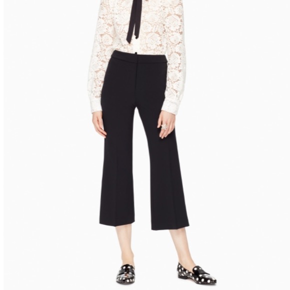 kate spade Pants - Kate spade ♠️ crepe cropped flare pant